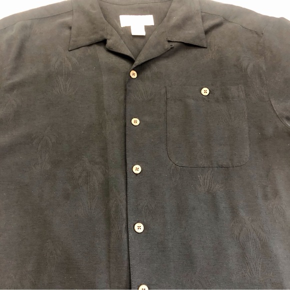 Mens Boca Classics Black Button Front Shirt - Picture 4 of 16